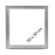 Aluminium textielframe DUBBELZIJDIG 50x50 cm op profiel 49 mm